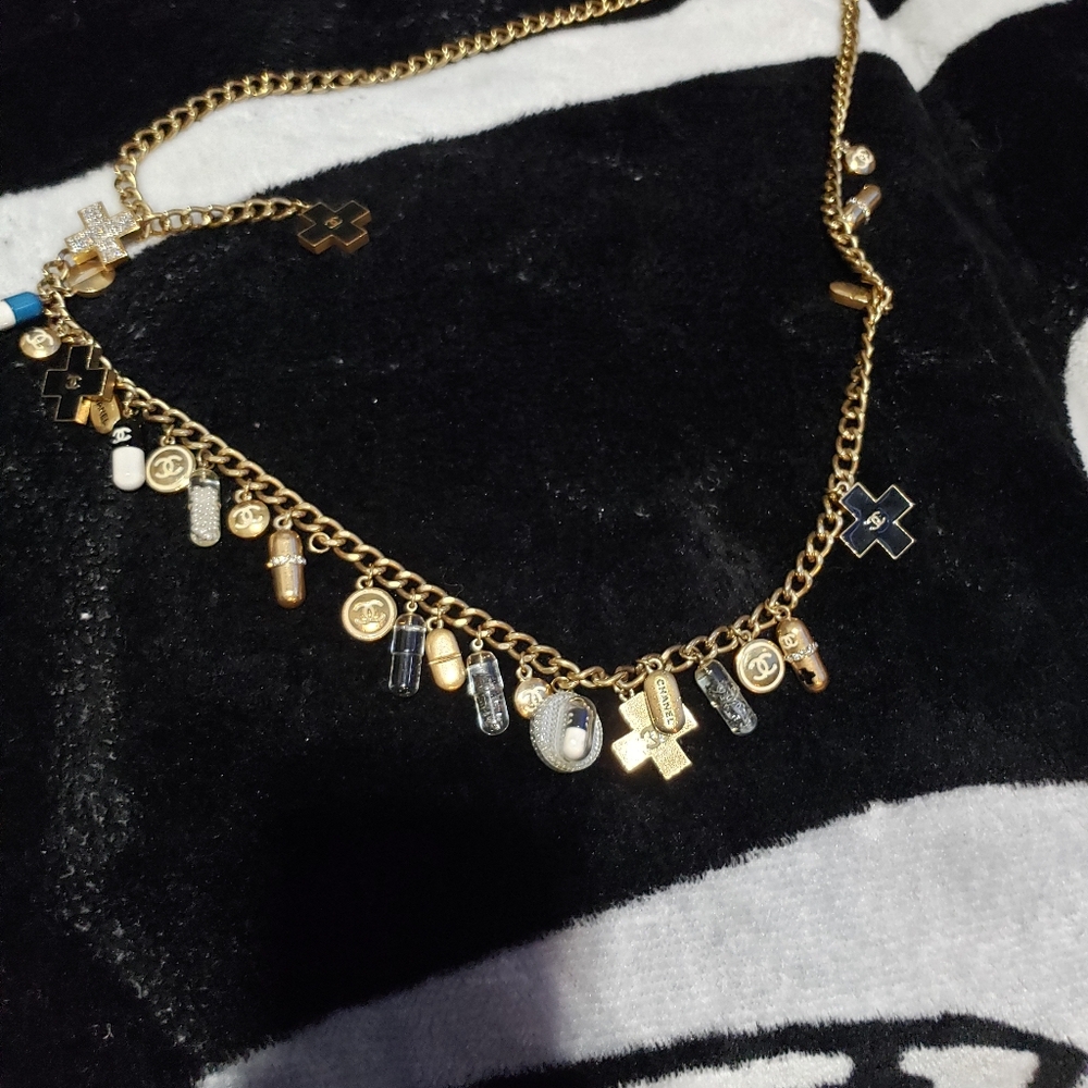 Chanel pill belt